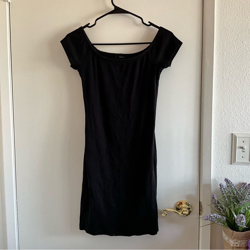 Bodycon tight black dress